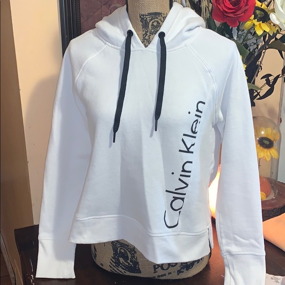 Calvin Klein Performance Tops - Calvin Klein performance cropped hoodie